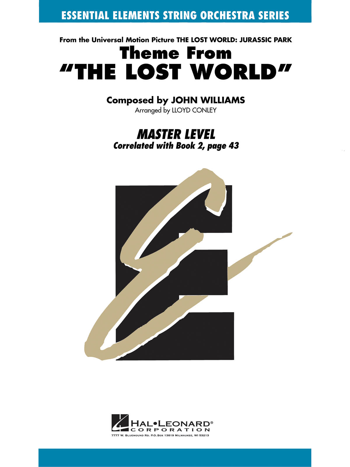 Theme from Lost World: String Orchestra: Score & Parts