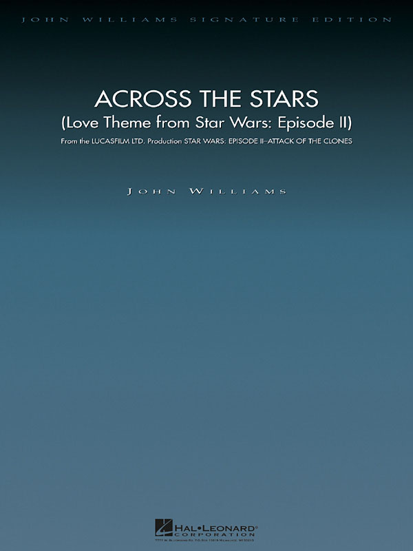 John Williams: Across the Stars: Orchestra: Score