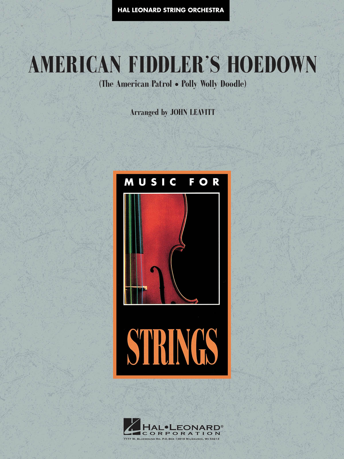 American Fiddler's Hoedown: String Orchestra: Score