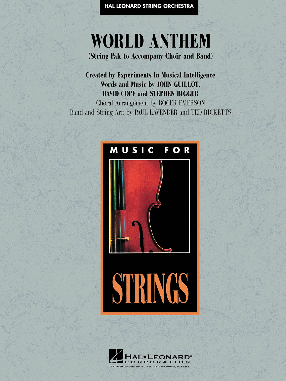 World Anthem: String Orchestra: Score & Parts