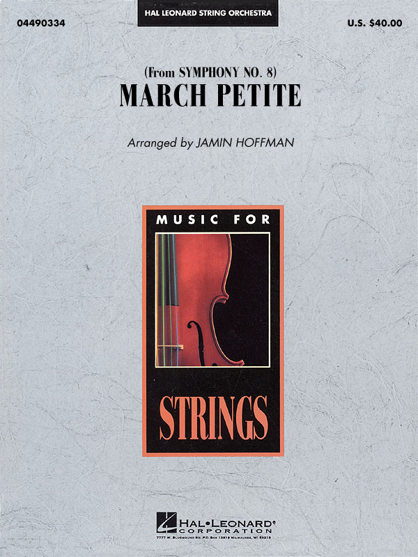 Ludwig van Beethoven: March Petite (from Symphony No. 8): String Orchestra: