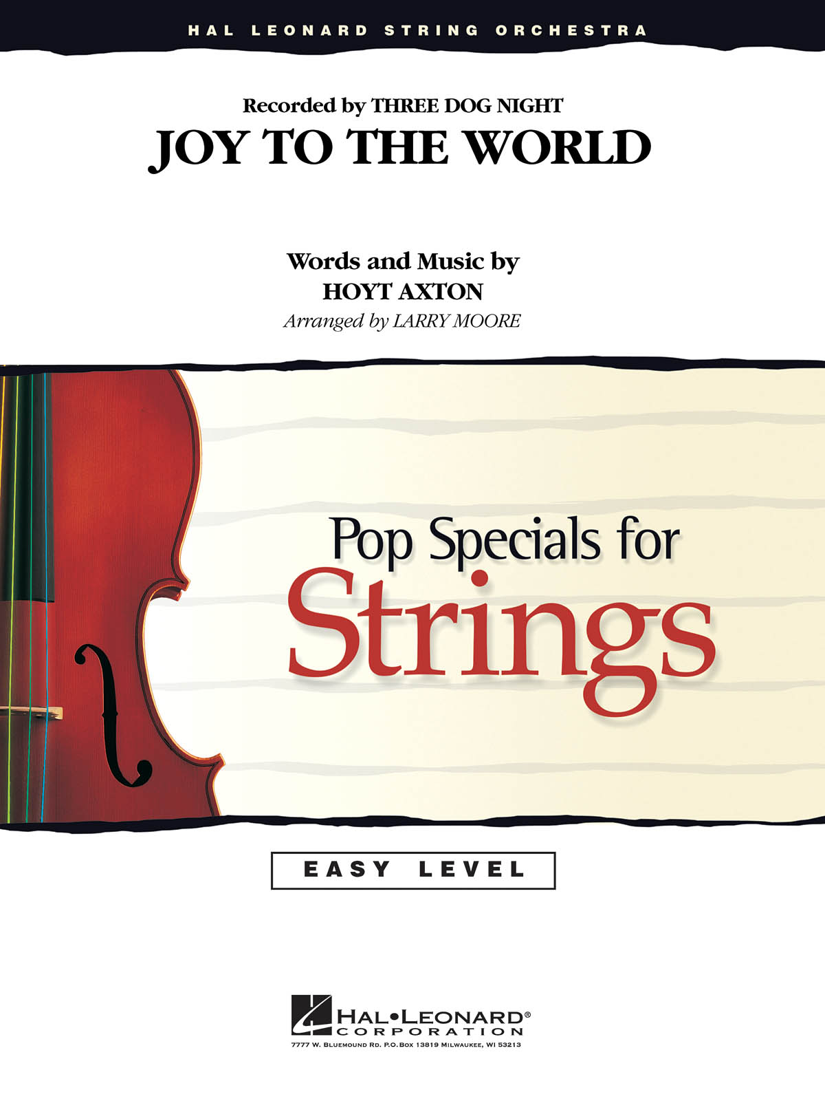 Hoyt Axton: Joy to the World: String Orchestra: Score & Parts