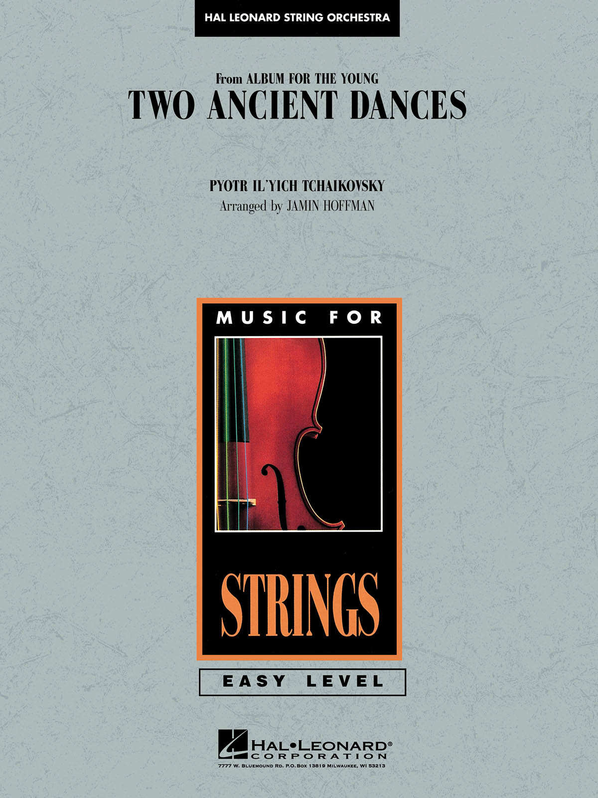 Pyotr Ilyich Tchaikovsky: Two Ancient Dances: String Orchestra: Score & Parts