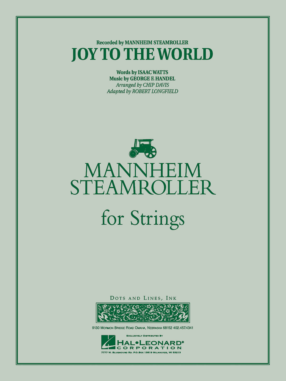 Joy to the World: String Ensemble: Score & Parts