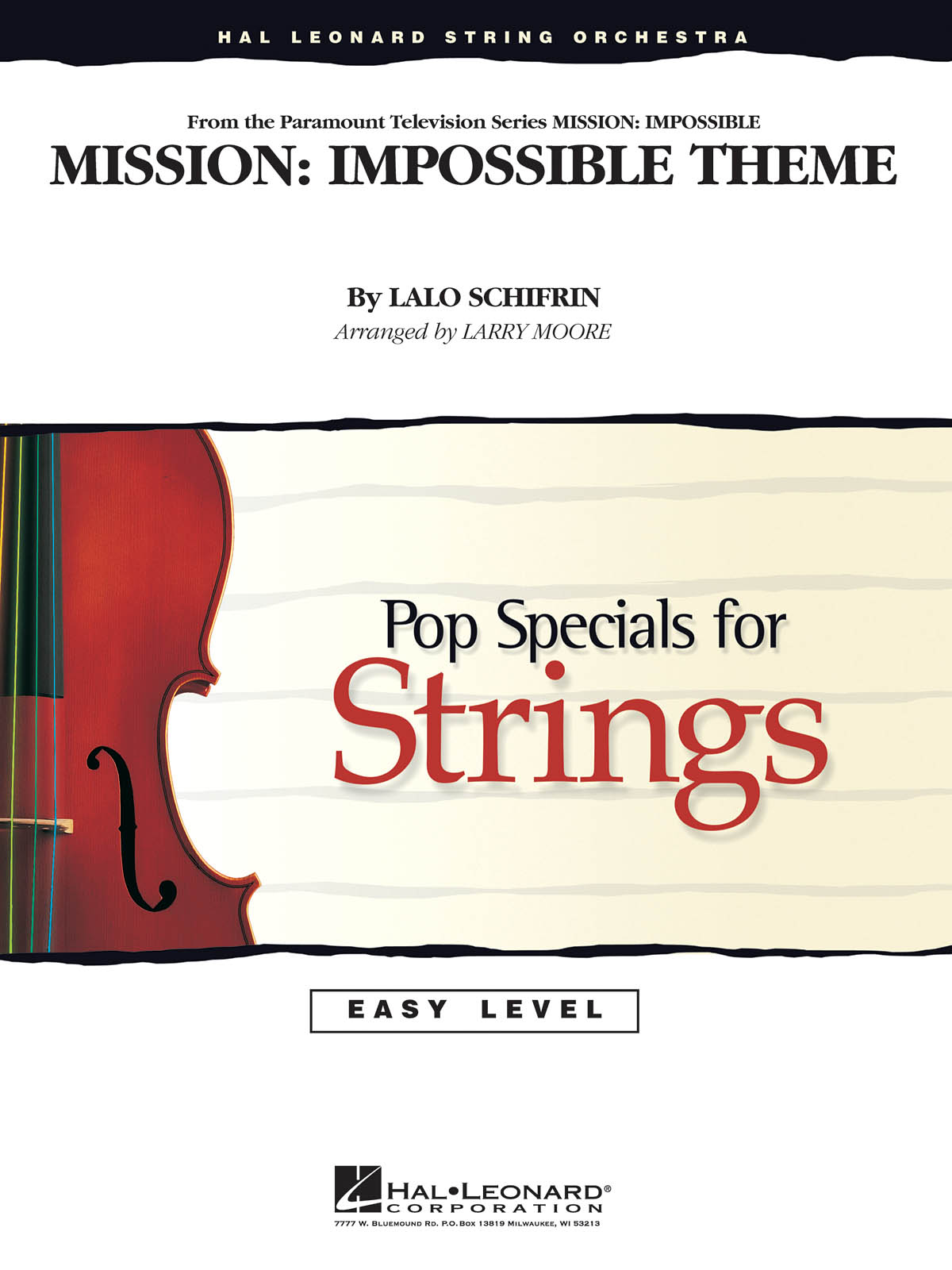 Lalo Schifrin: Mission: Impossible Theme: String Orchestra: Score & Parts