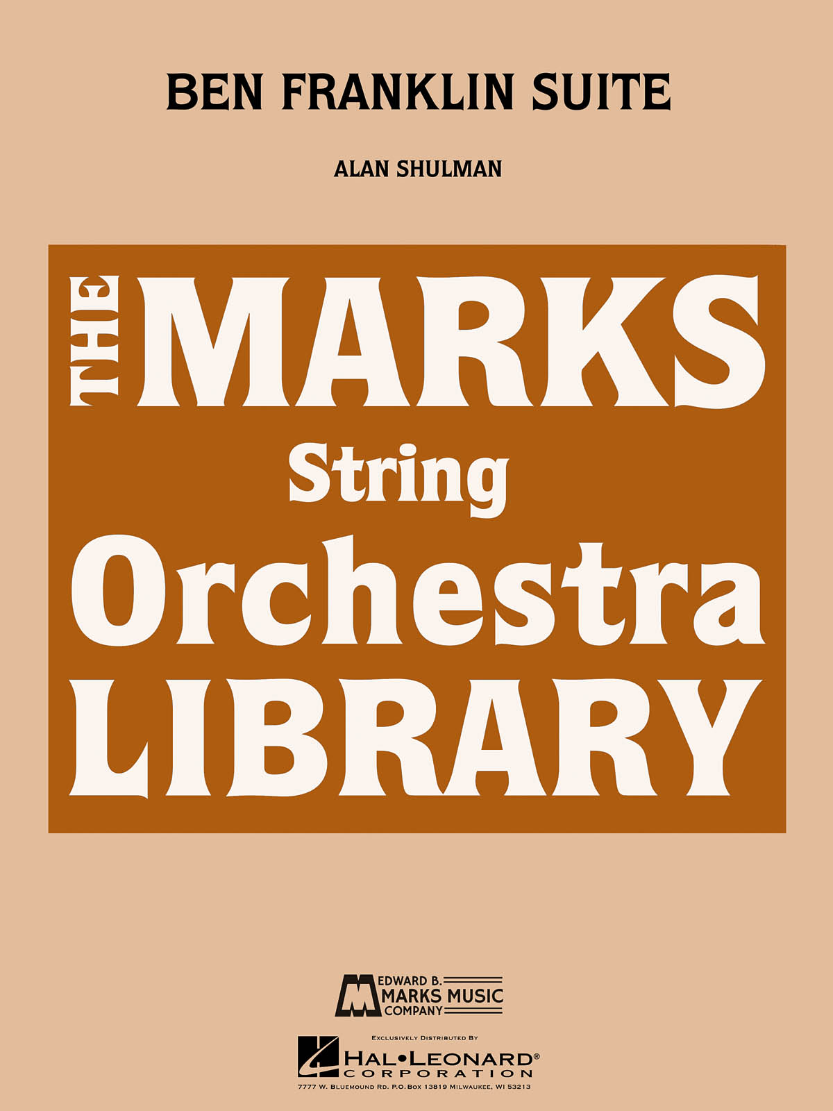 Alan Shulman: Ben Franklin Suite: String Orchestra: Score & Parts