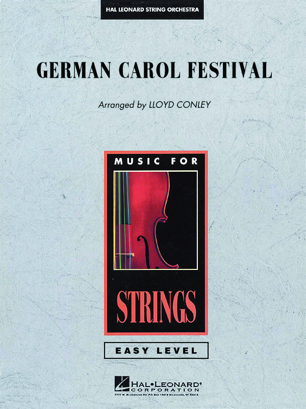 German Carol Festival: String Orchestra: Score & Parts