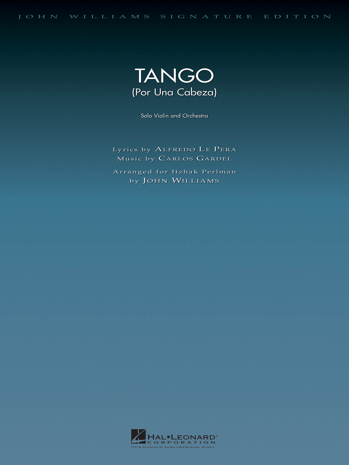 Alfredo Le Pera Carlos Gardel: Tango (Por Una Cabeza): Orchestra: Score & Parts