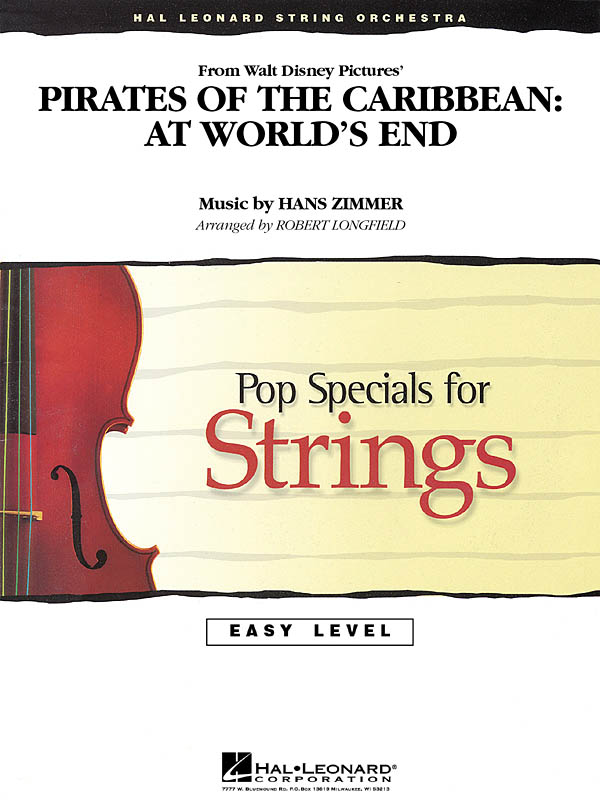Hans Zimmer: Pirates of the Caribbean: At World's End: String Orchestra: Score