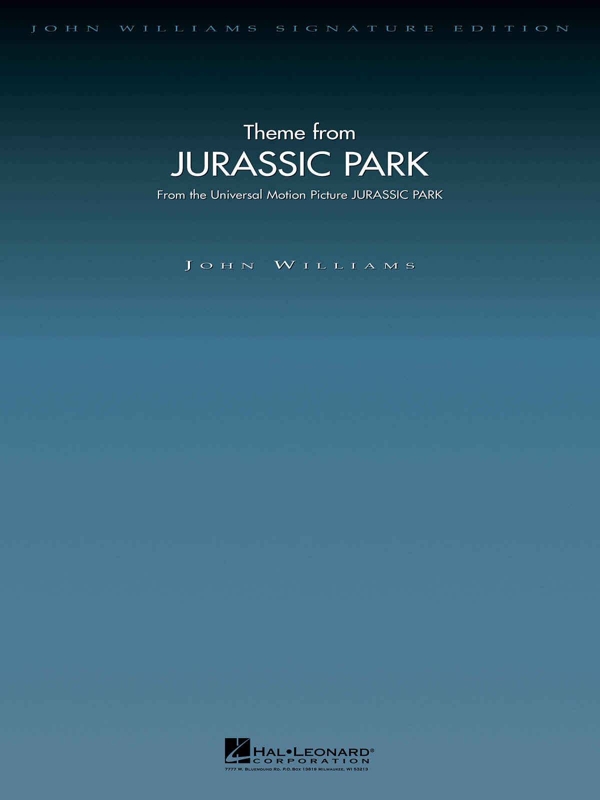 John Williams: Theme from Jurassic Park: Orchestra: Score & Parts