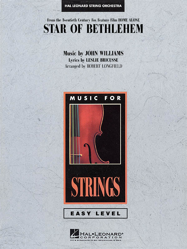 John Williams: Star of Bethlehem: String Orchestra: Score & Parts