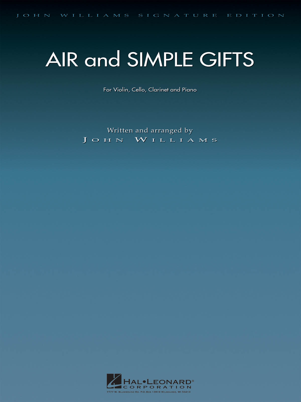 John Williams: Air and Simple Gifts: Chamber Ensemble: Part