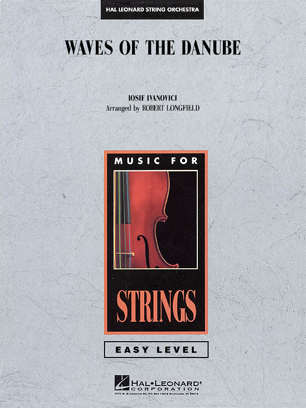 Ivanovici: Waves of the Danube: String Orchestra: Score & Parts