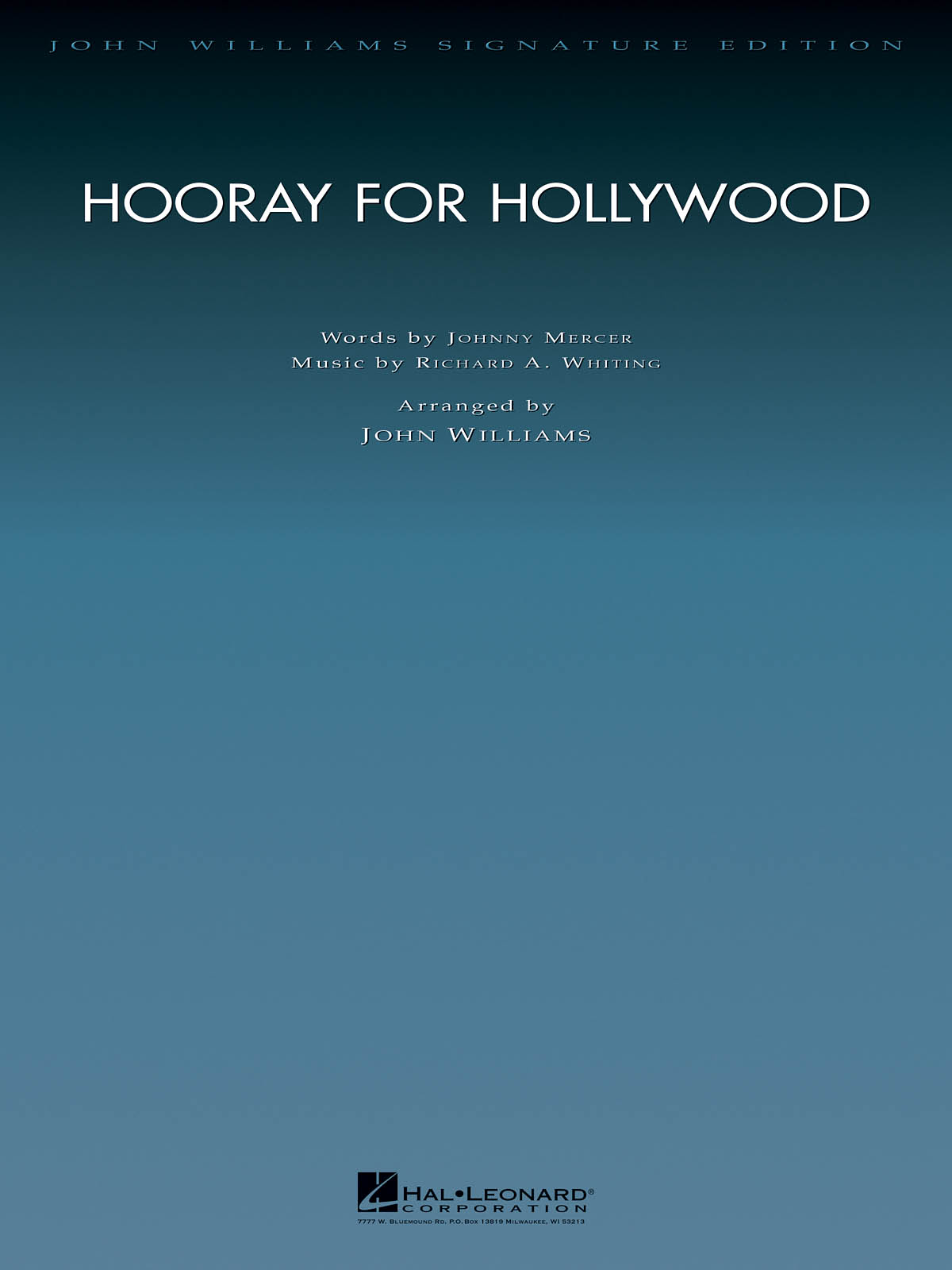 Johnny Mercer Richard A. Whiting: Hooray For Hollywood: Orchestra: Score & Parts
