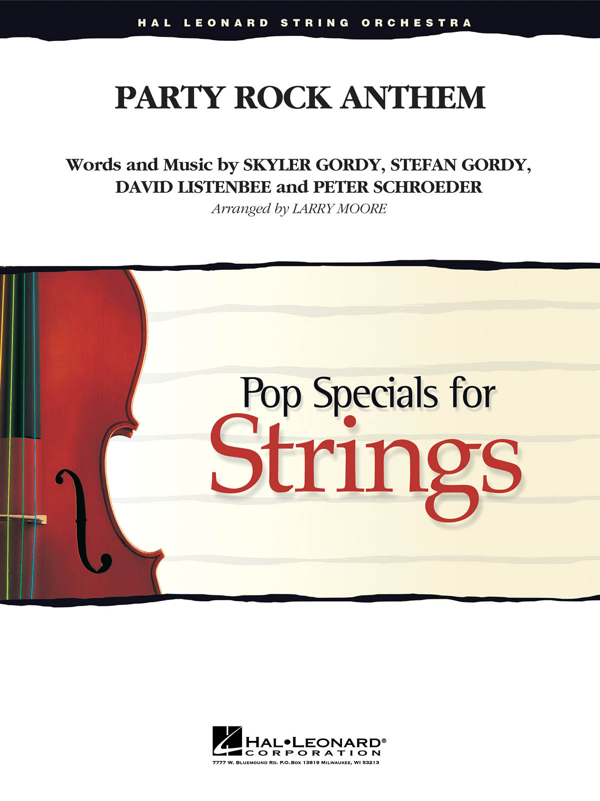 LMFAO: Party Rock Anthem: String Ensemble: Score & Parts