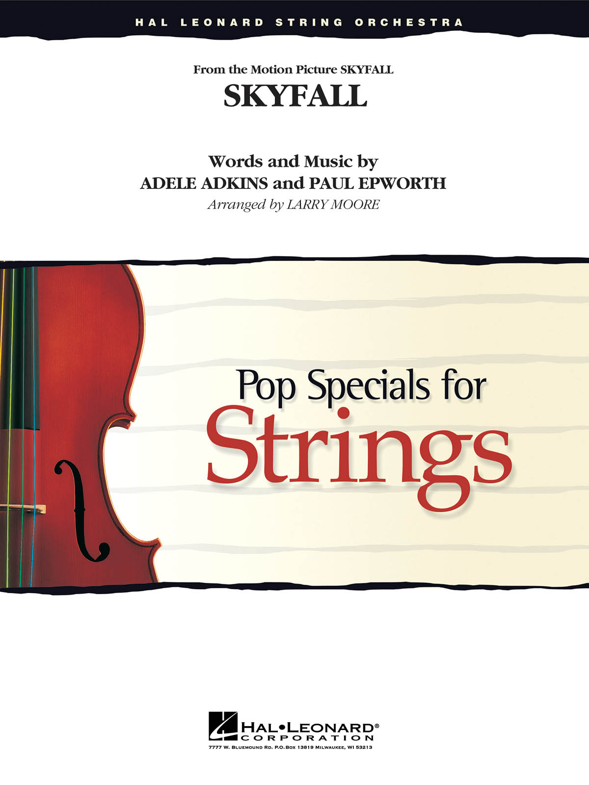 Adele Adkins Paul Epworth: Skyfall: String Ensemble: Score & Parts