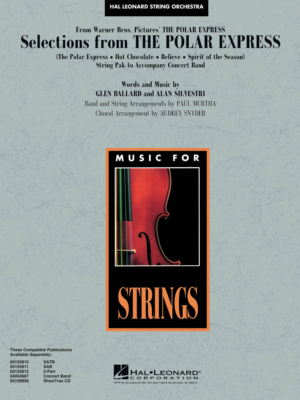 The Polar Express: String Orchestra: Score & Parts