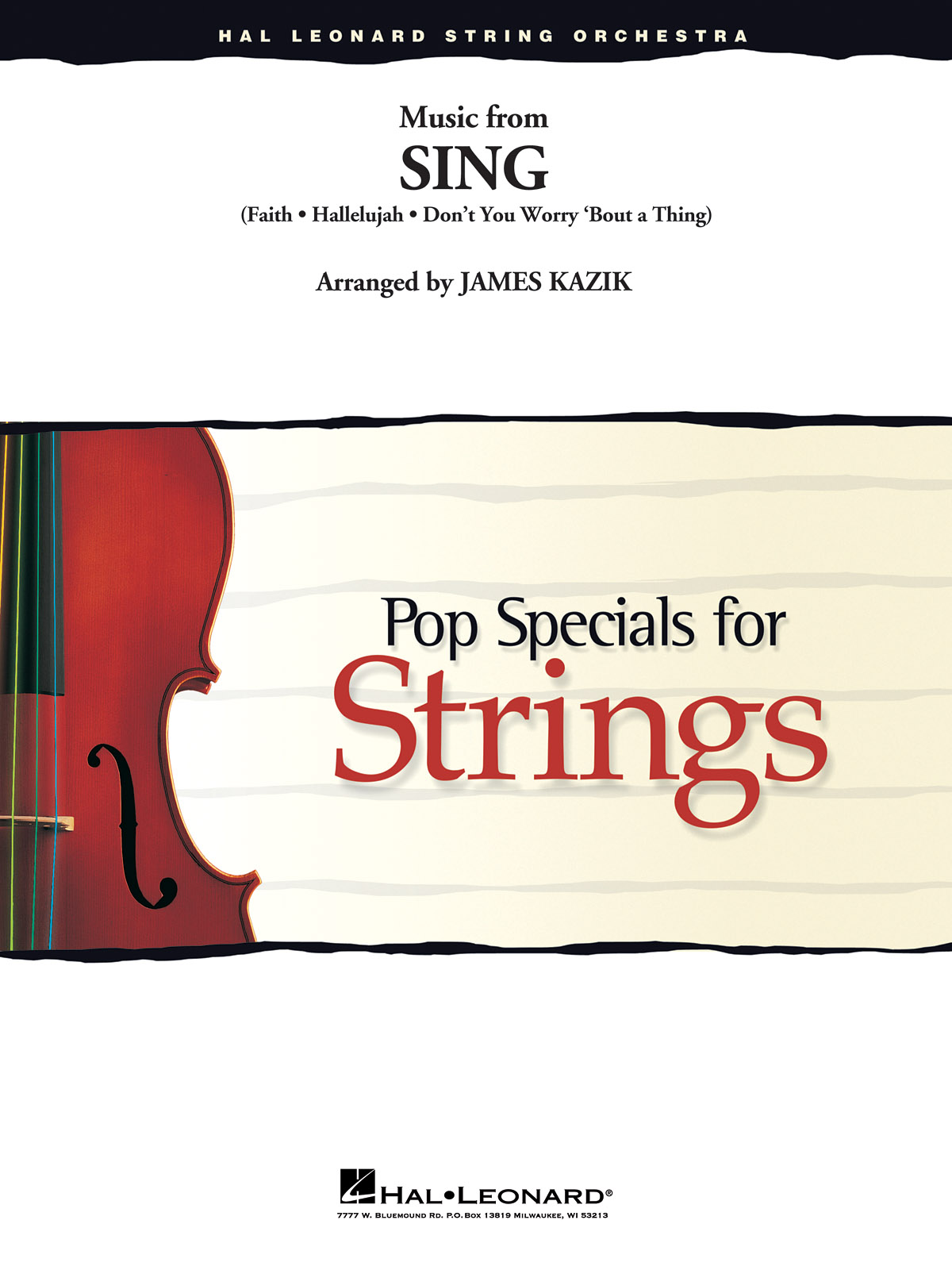 Music from Sing: String Ensemble: Score & Parts