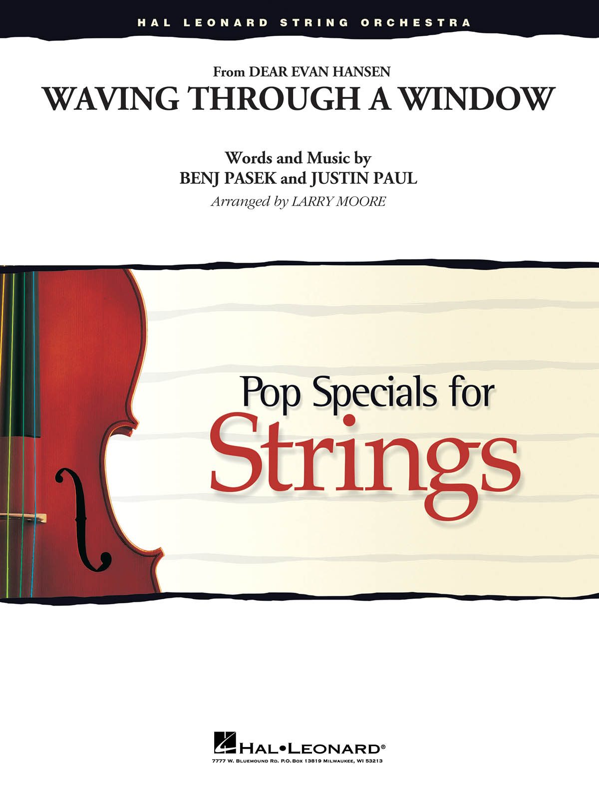 Benj Pasek Justin Paul: Waving Through a Window (from Dear Evan Hansen): String