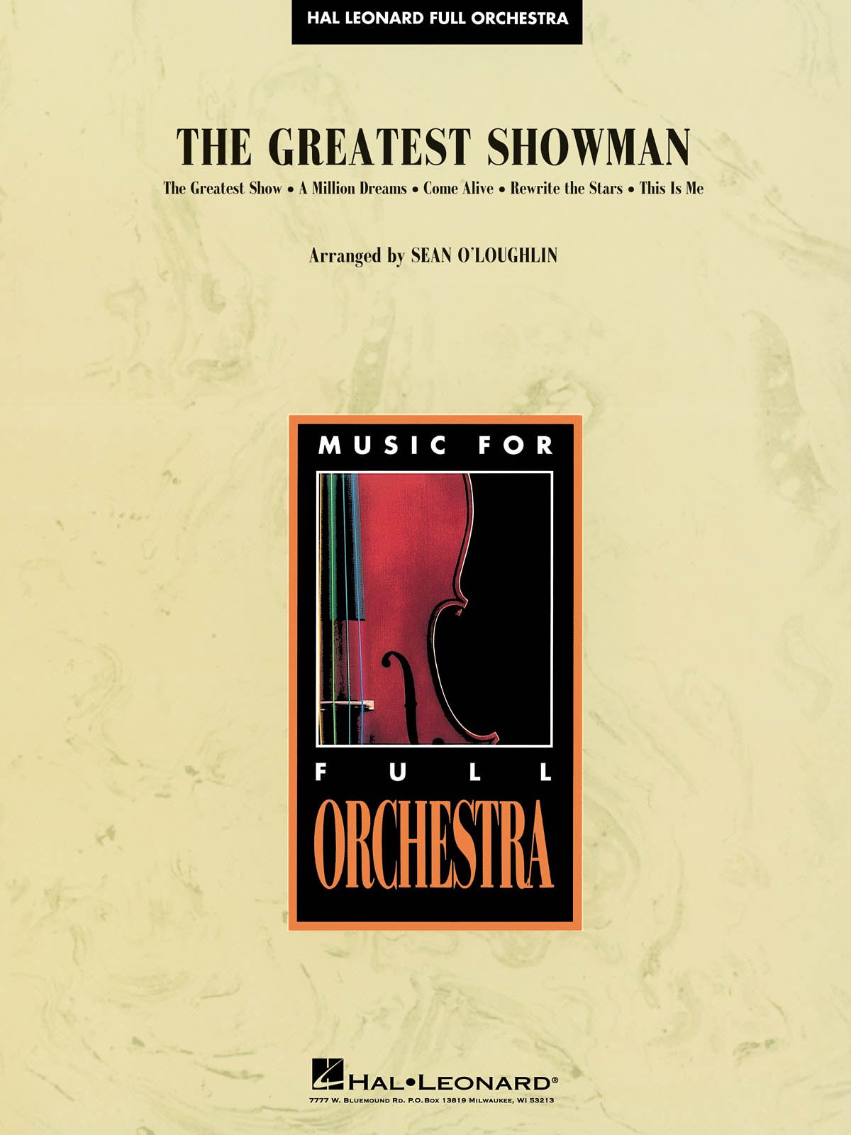 Benj Pasek Justin Paul: The Greatest Showman: Orchestra: Score