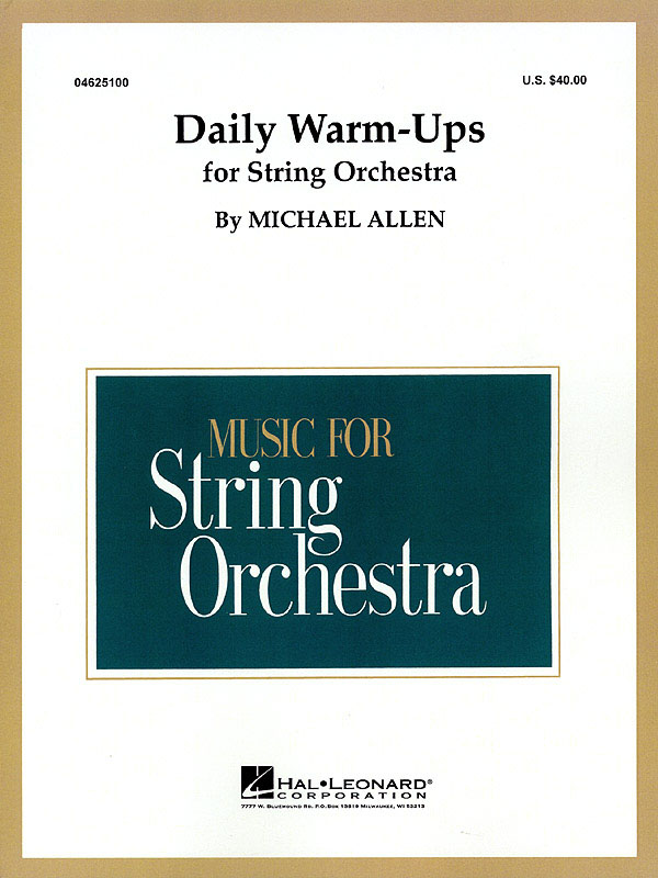 Daily Warm-Ups for String Orchestra: Orchestra: Score & Parts