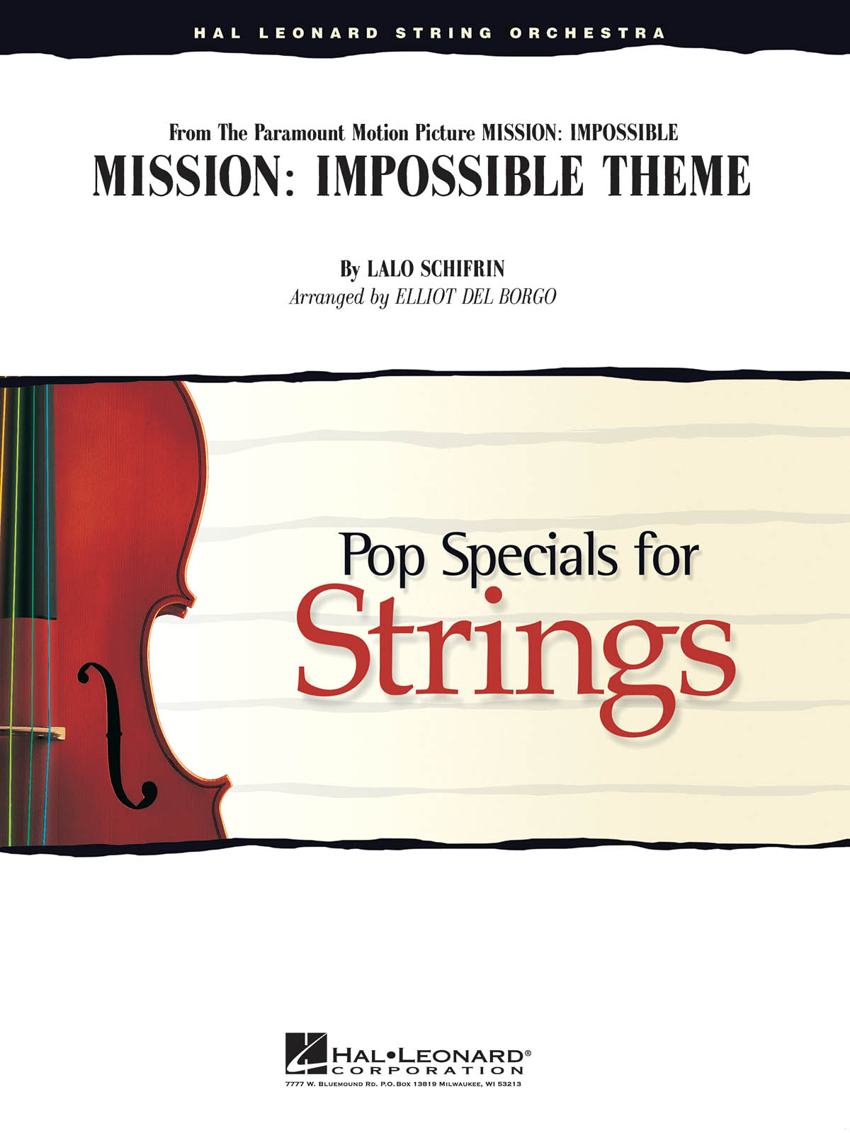 Mission: Impossible Theme: String Ensemble: Score & Parts