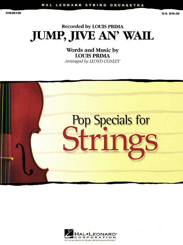 Jump  Jive an' Wail: String Ensemble: Score & Parts
