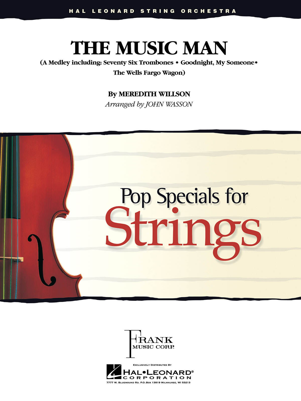 Meredith Willson: The Music Man: String Ensemble: Score & Parts