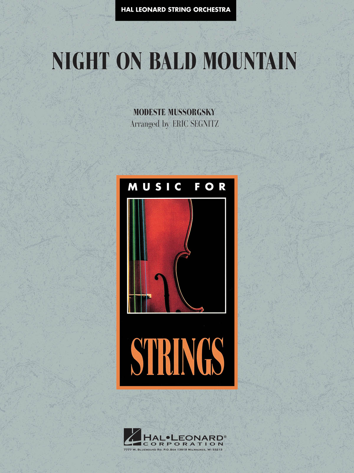 Modest Mussorgsky: Night on Bald Mountain: String Orchestra: Score