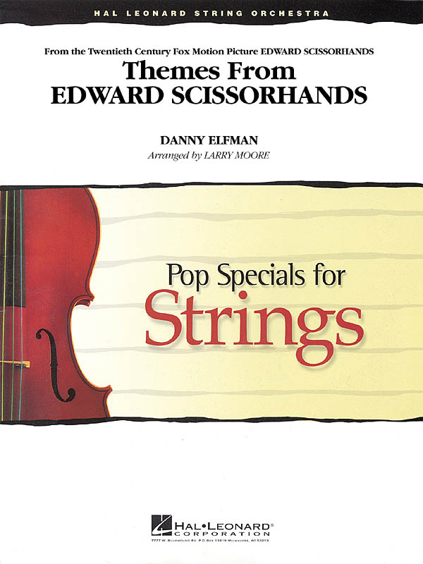 Danny Elfman: Themes from Edward Scissorhands: String Ensemble: Score & Parts