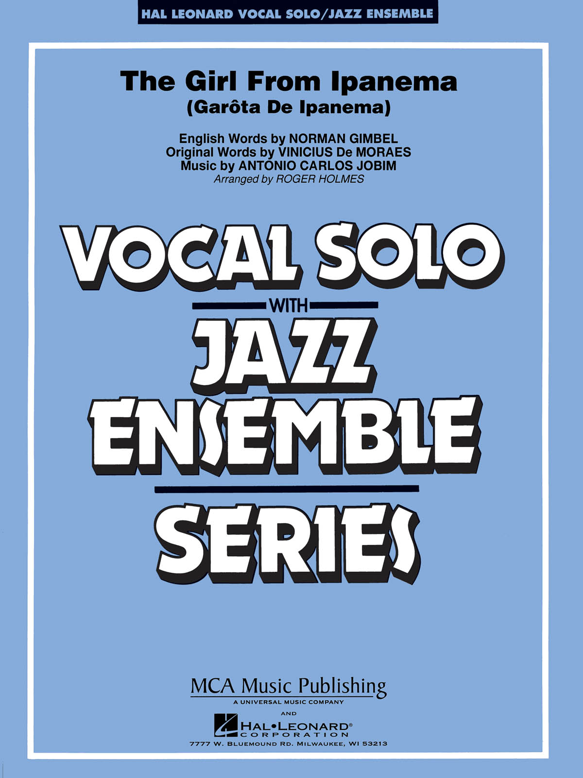Antonio Carlos Jobim: The Girl from Ipanema: Jazz Ensemble: Score and Parts