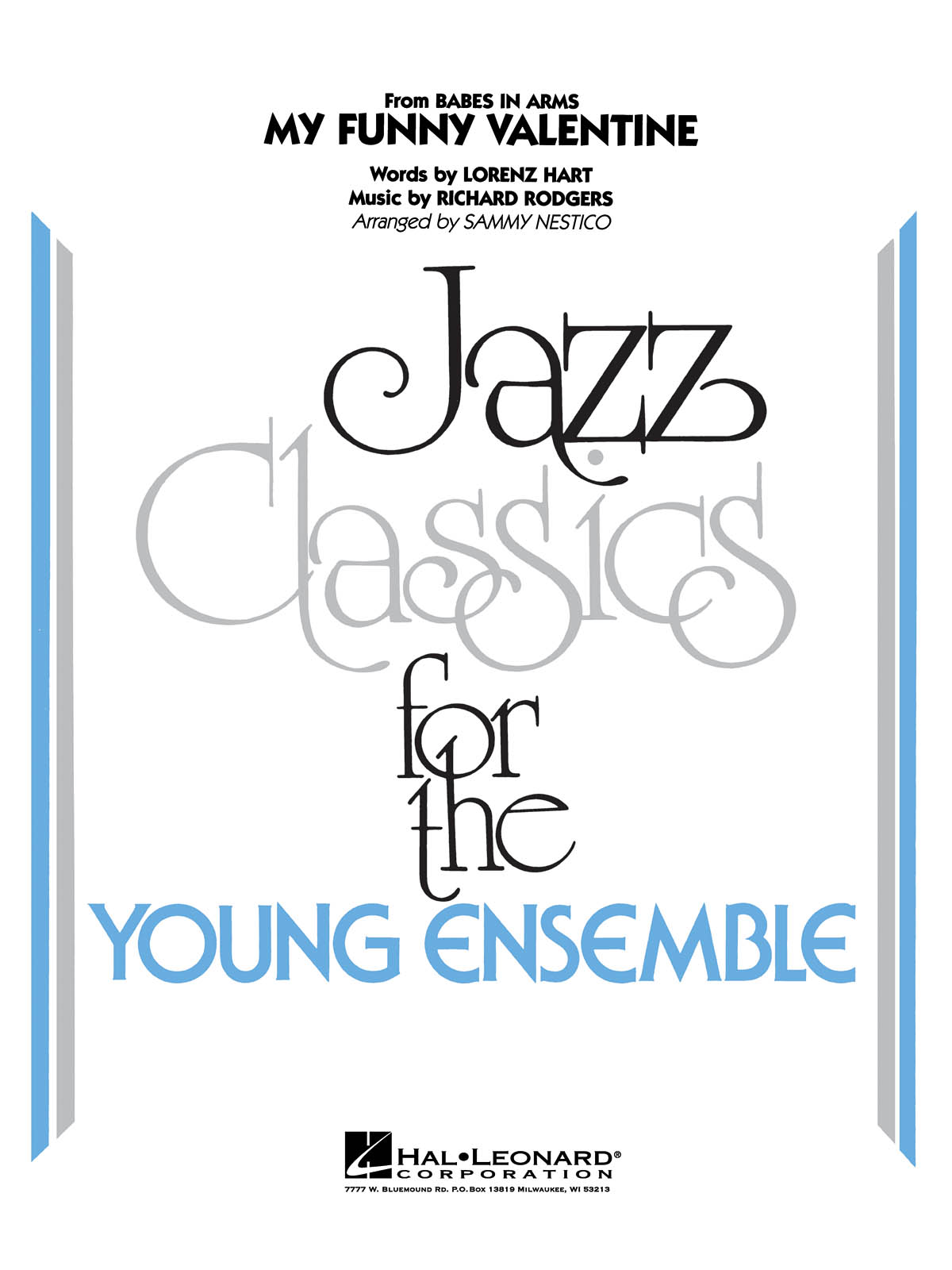 My Funny Valentine: Jazz Ensemble: Score & Parts