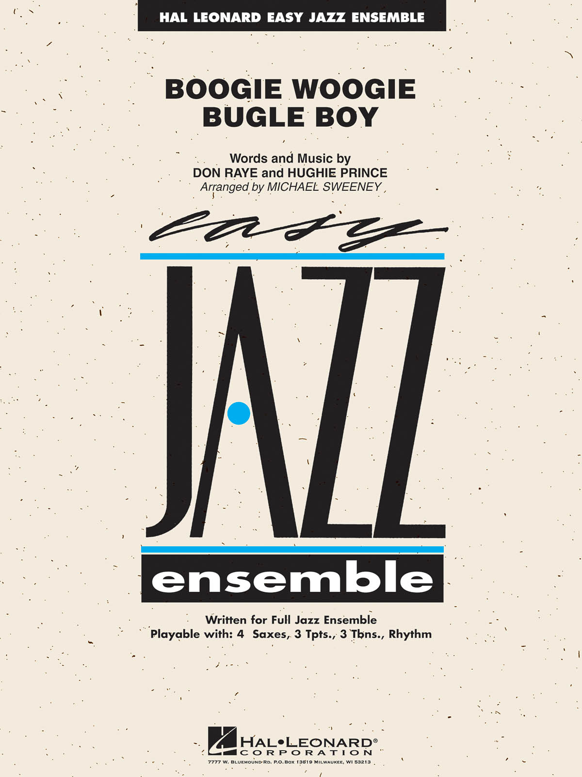 Boogie Woogie Bugle Boy: Jazz Ensemble: Score