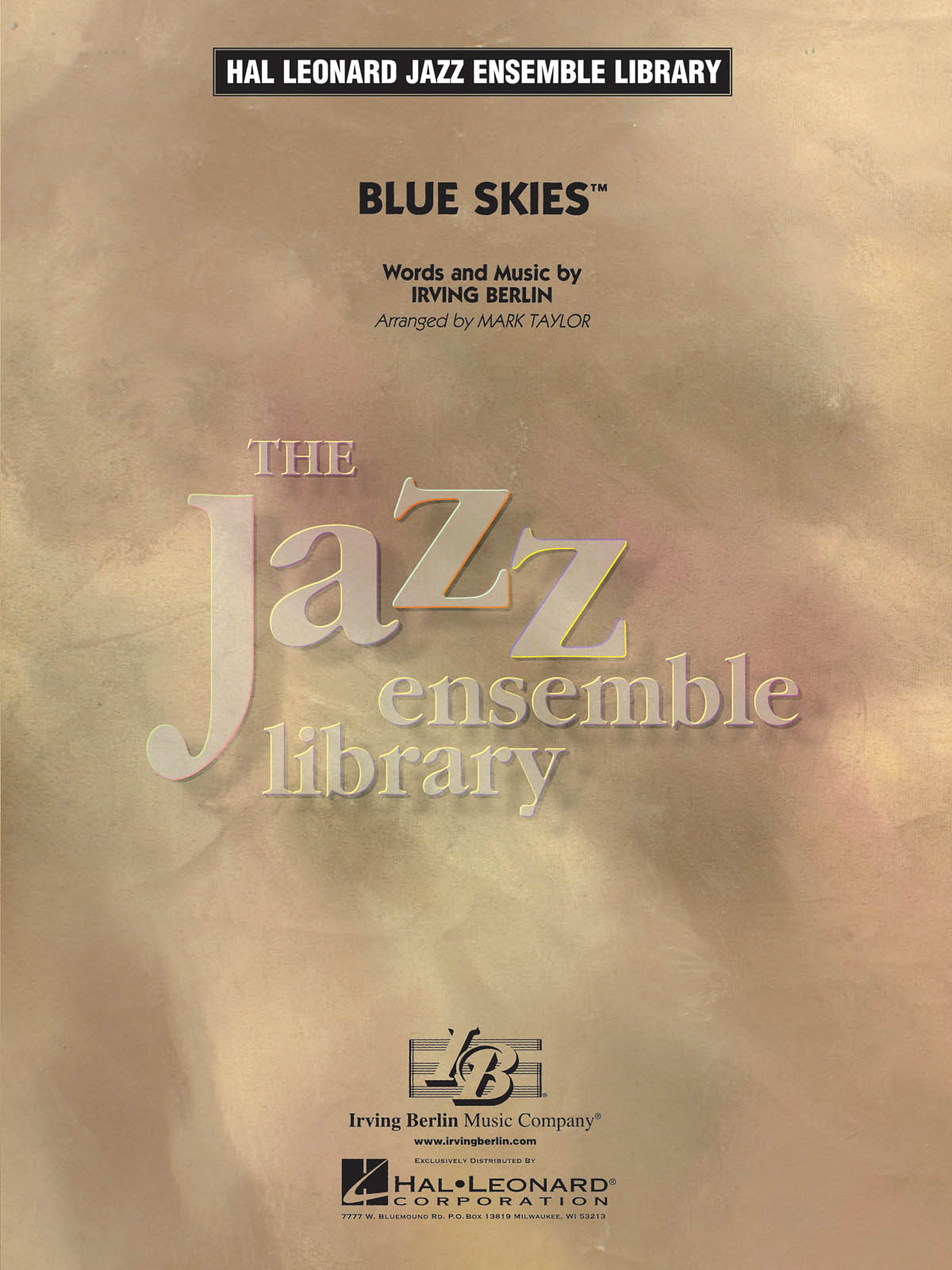 Irving Berlin: Blue Skies: Jazz Ensemble: Score & Parts