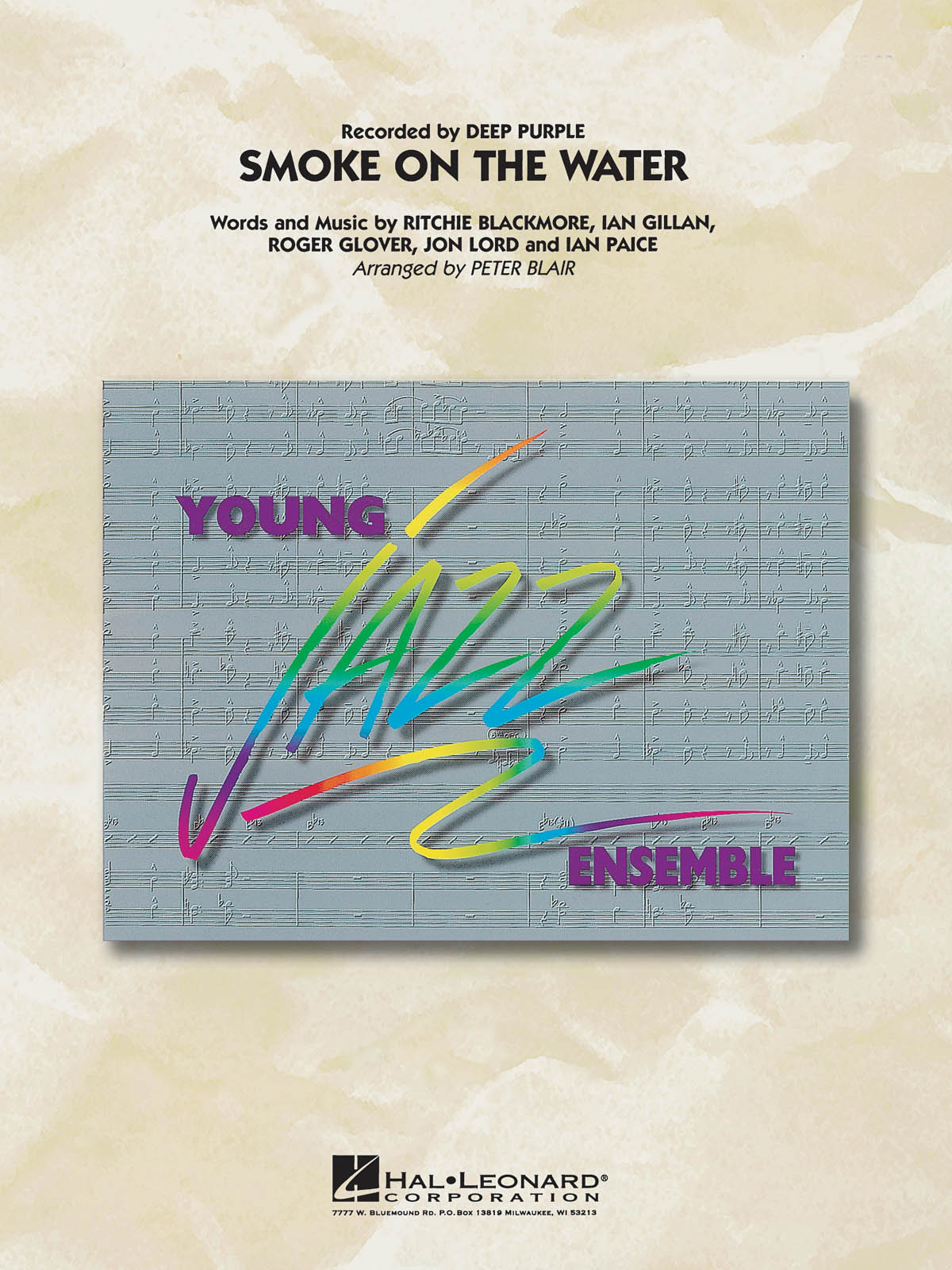Deep Purple: Smoke On The Water: Jazz Ensemble: Score