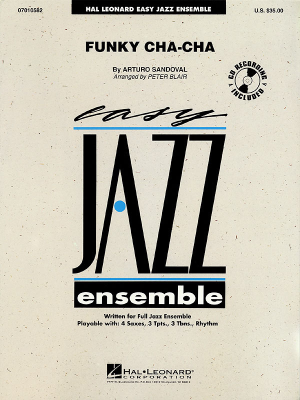 Arturo Sandoval: Funky Cha Cha: Jazz Ensemble: Score