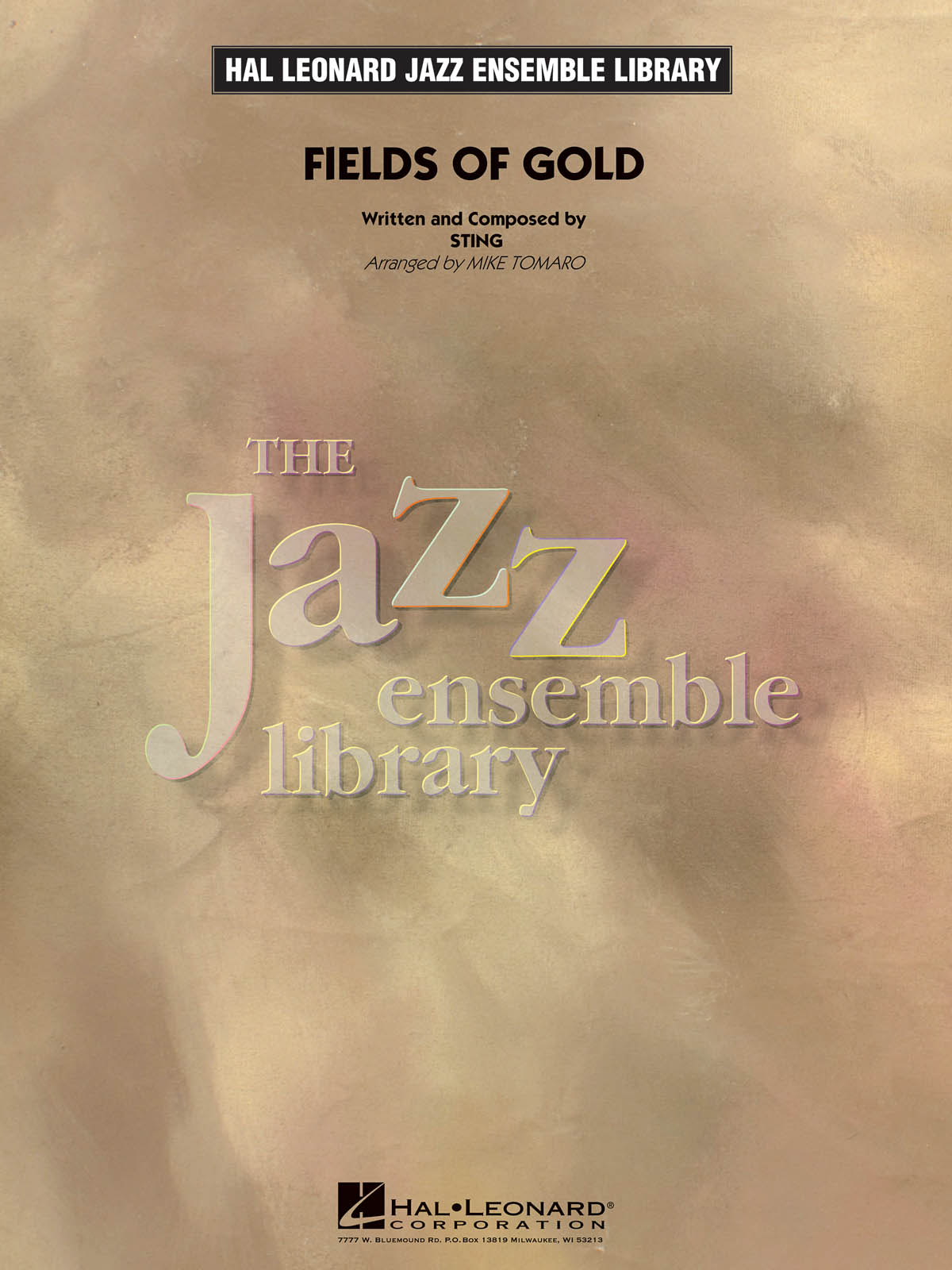 Sting: Fields of Gold: Jazz Ensemble: Score & Parts