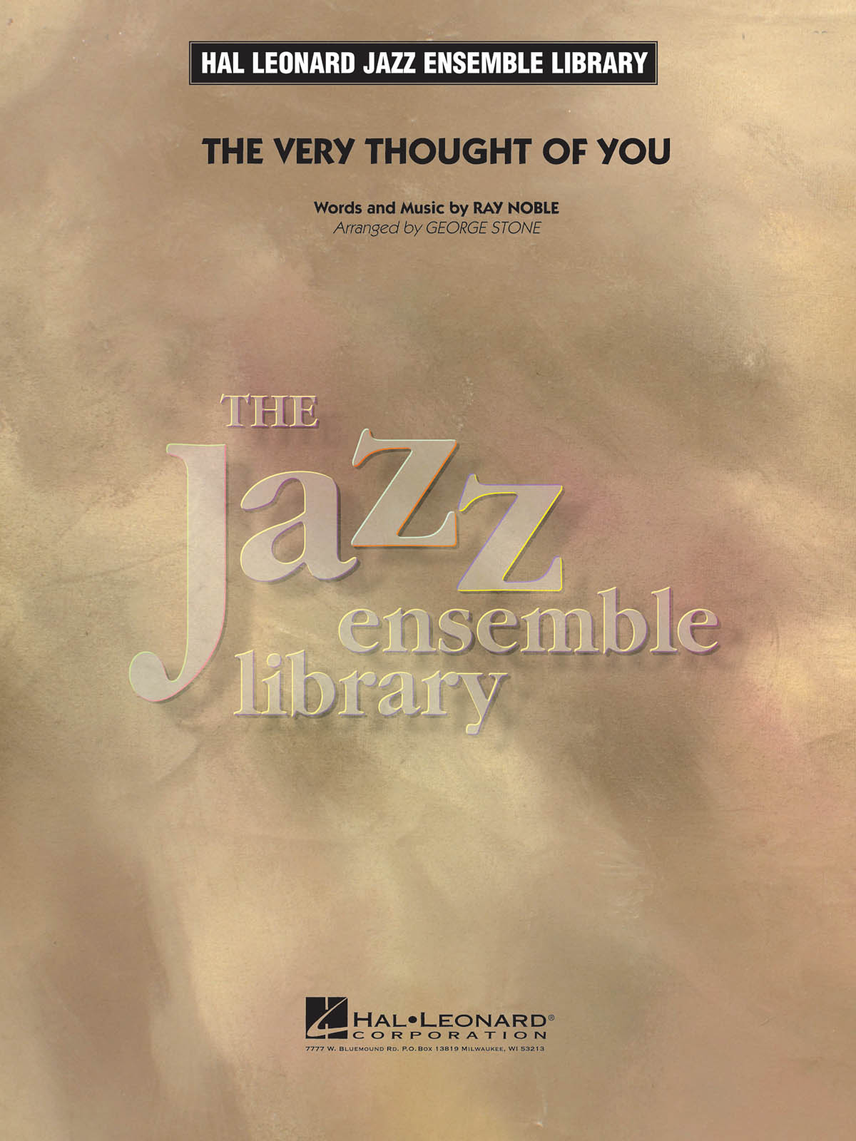 Ray Noble: The Very Thought of You: Jazz Ensemble: Score & Parts