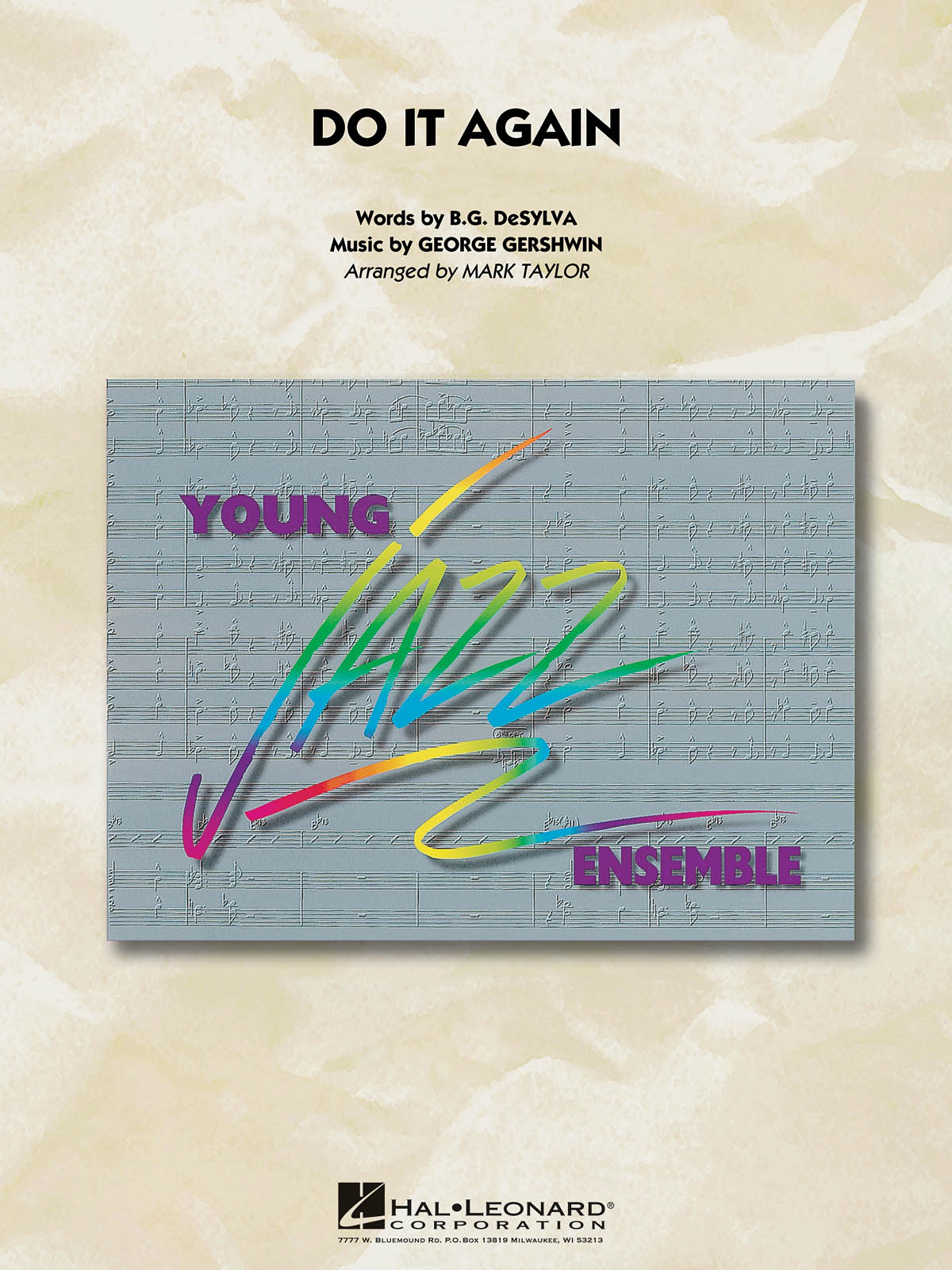 B.G. DeSylva George Gershwin: Do It Again: Jazz Ensemble: Score & Parts
