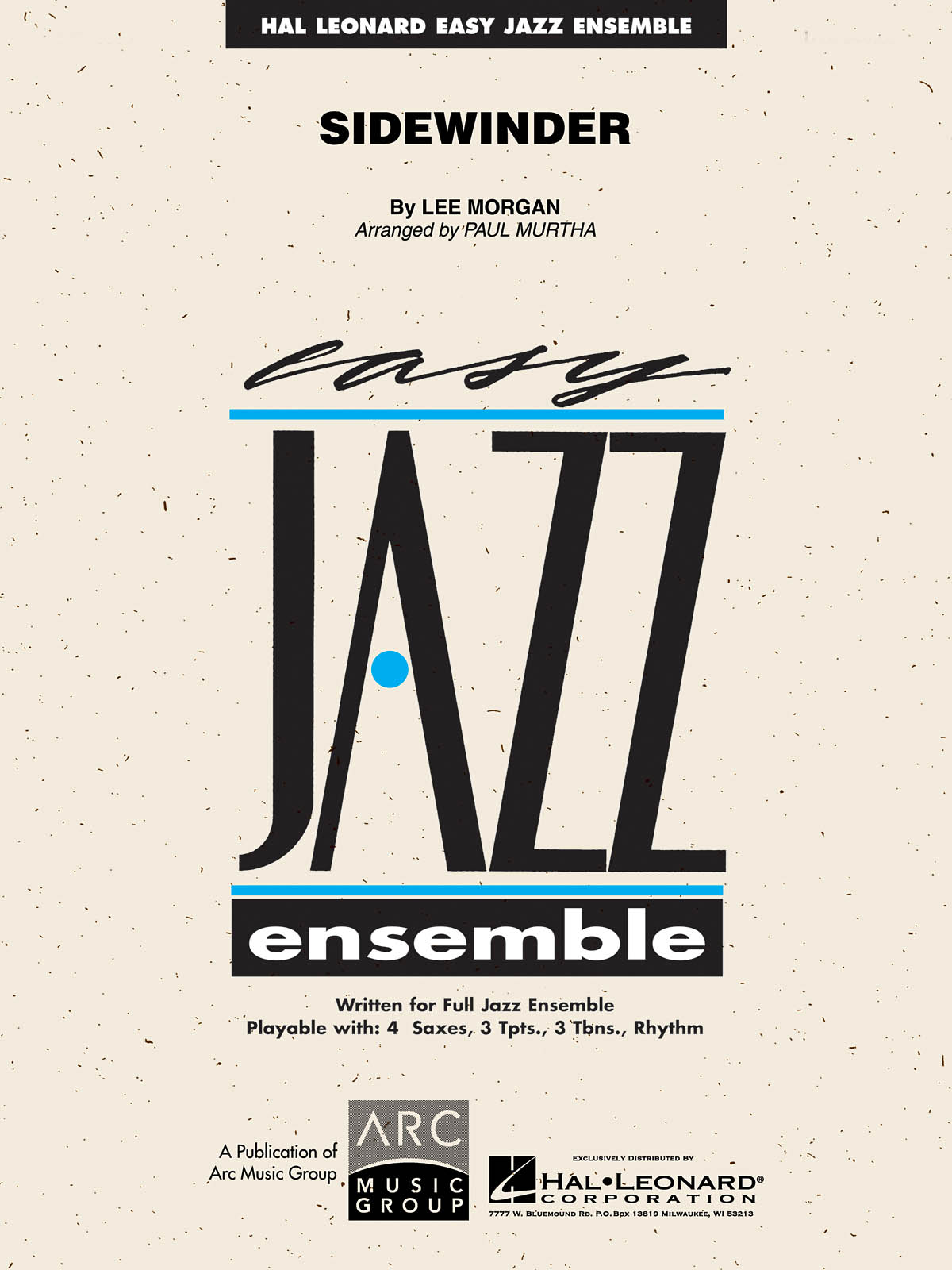 Lee Morgan: Sidewinder: Jazz Ensemble: Score