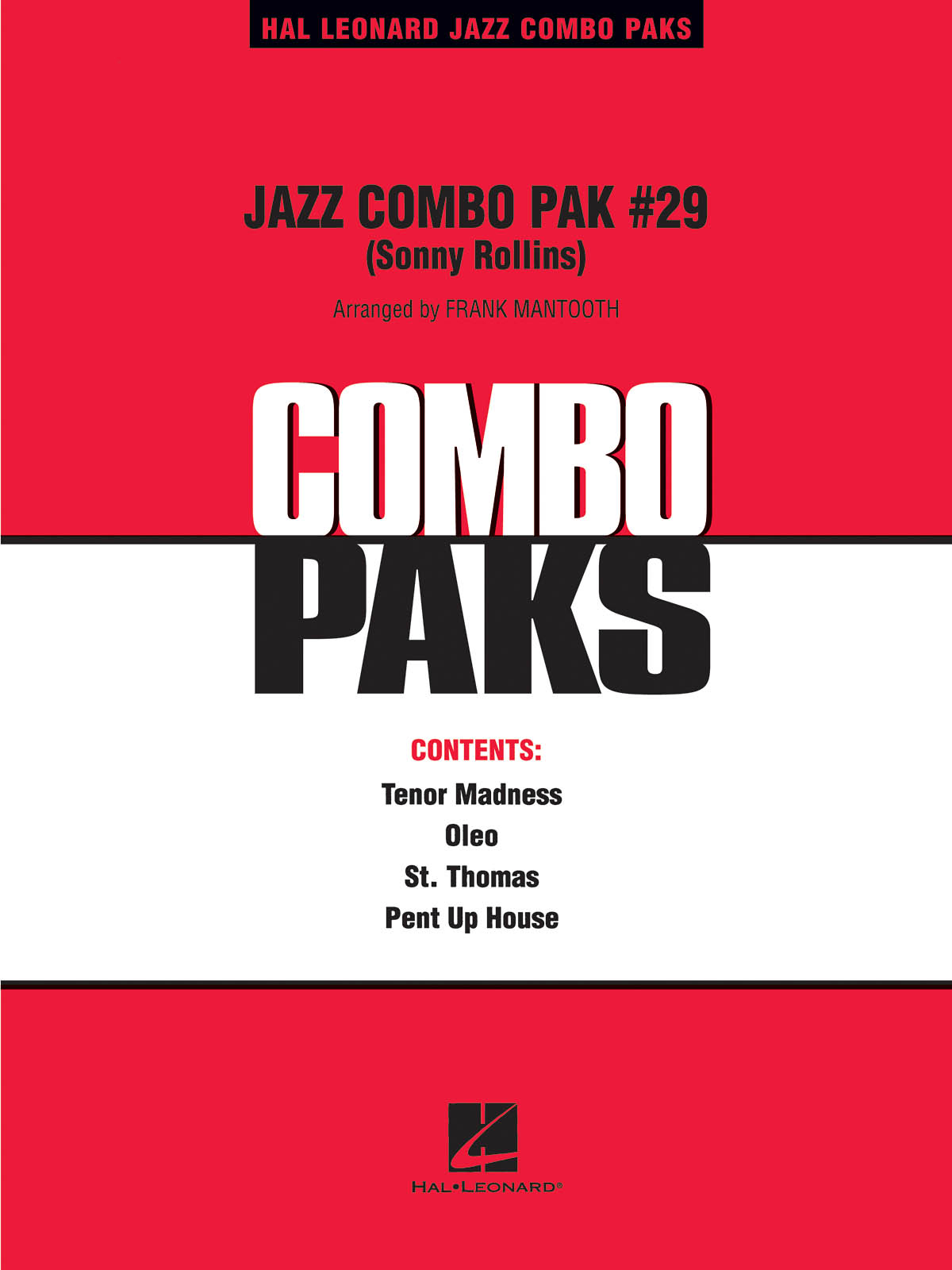 Sonny Rollins: Jazz Combo Pak #29 (Sonny Rollins): Jazz Ensemble: Score  Parts &