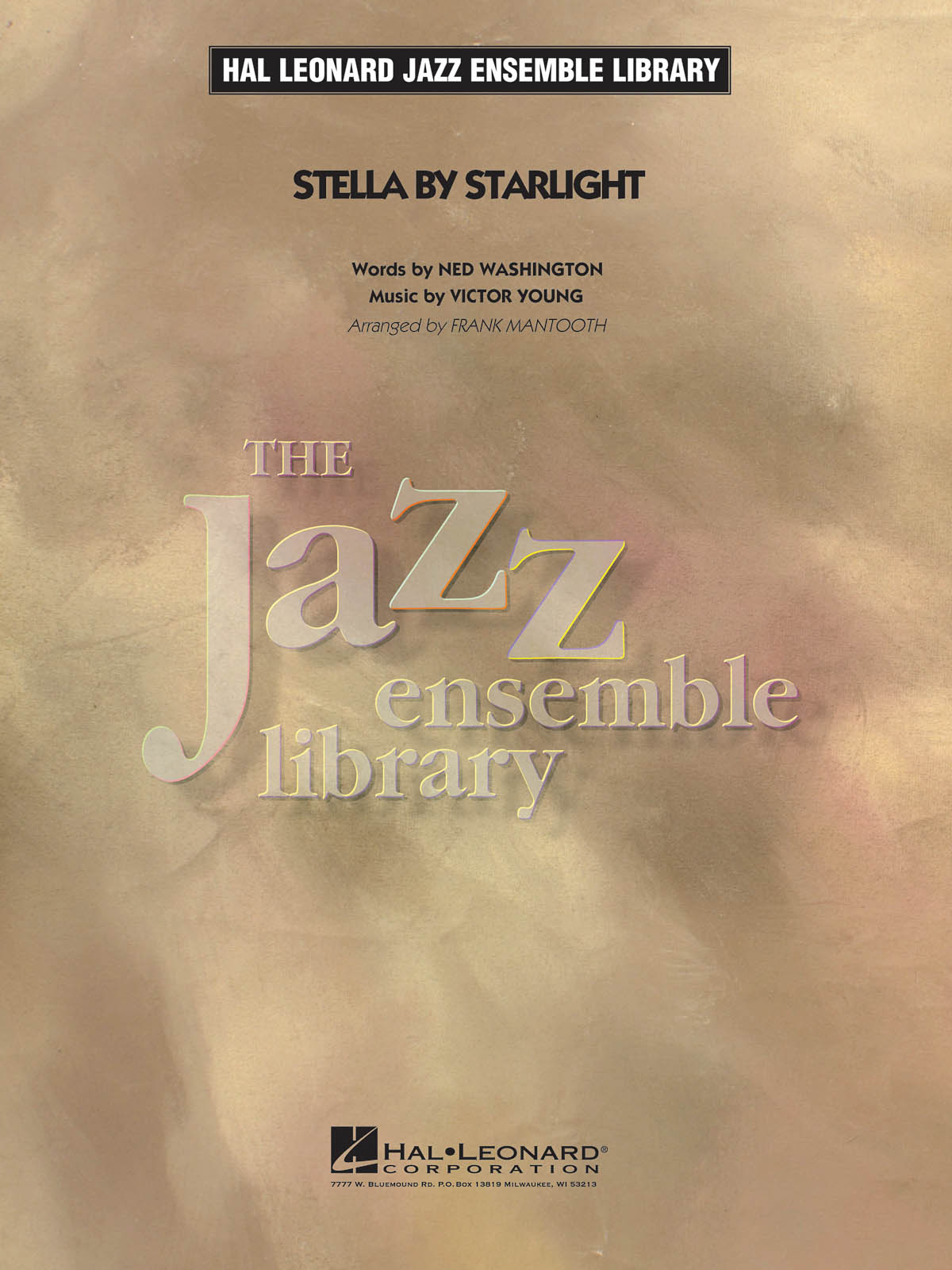 Ned Washington Victor Young: Stella by Starlight: Jazz Ensemble: Score & Parts