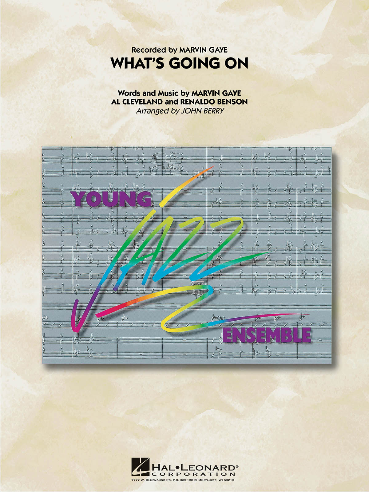 Marvin Gaye: What's Going On: Jazz Ensemble: Score & Parts