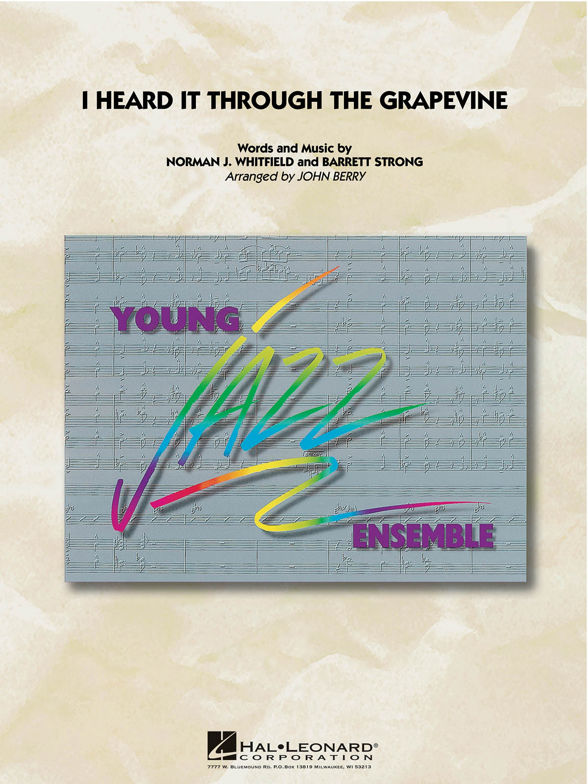 Marvin Gaye: I Heard It Through the Grapevine: Jazz Ensemble: Score