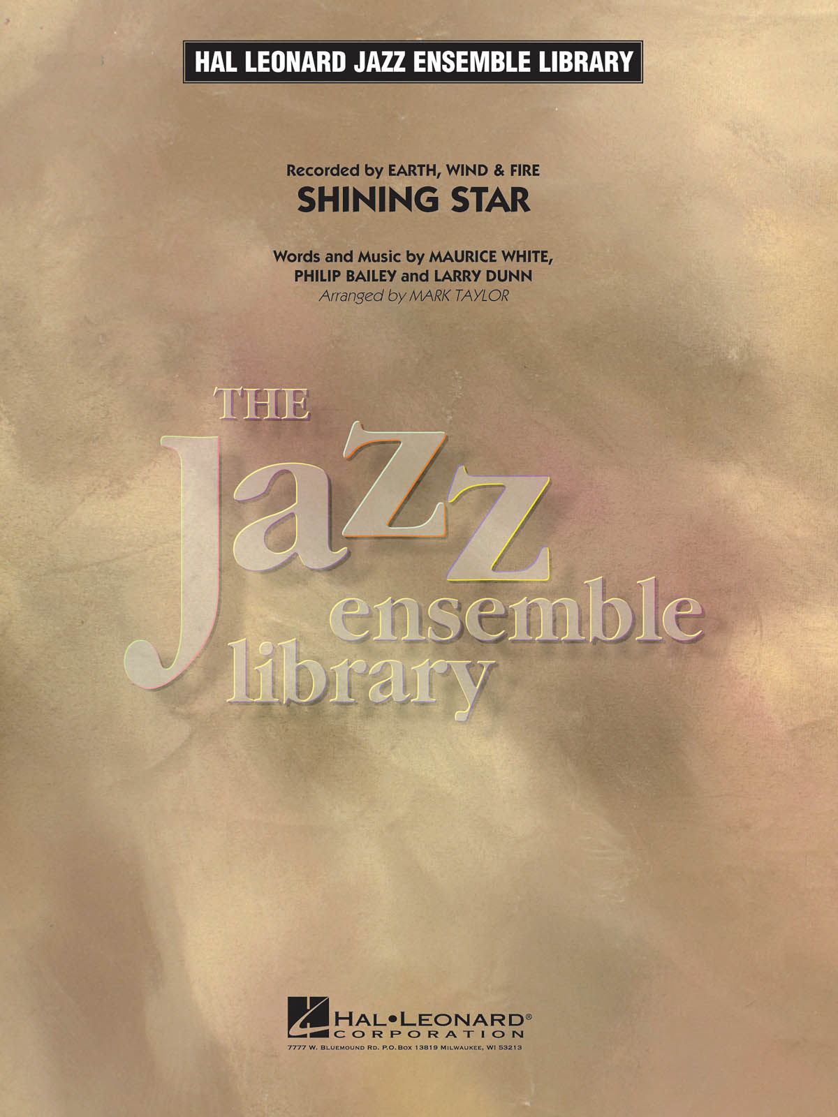 White: Shining Star: Jazz Ensemble: Score & Parts