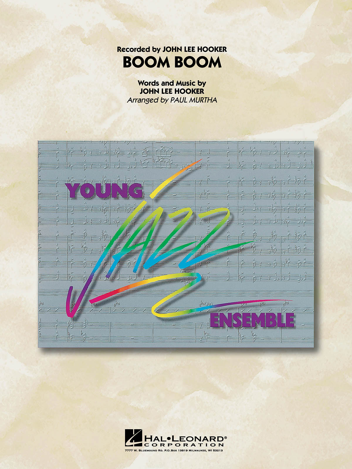 John Lee Hooker: Boom Boom: Jazz Ensemble: Score & Parts