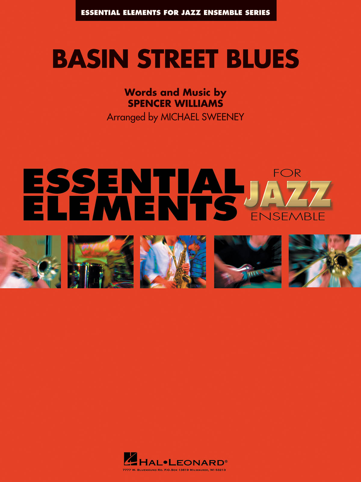 Spencer Williams: Basin Street Blues: Jazz Ensemble: Score  Parts & CD
