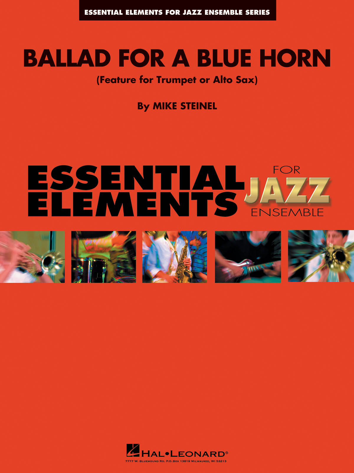 Mike Steinel: Ballad For A Blue Horn: Jazz Ensemble: Score  Parts & CD