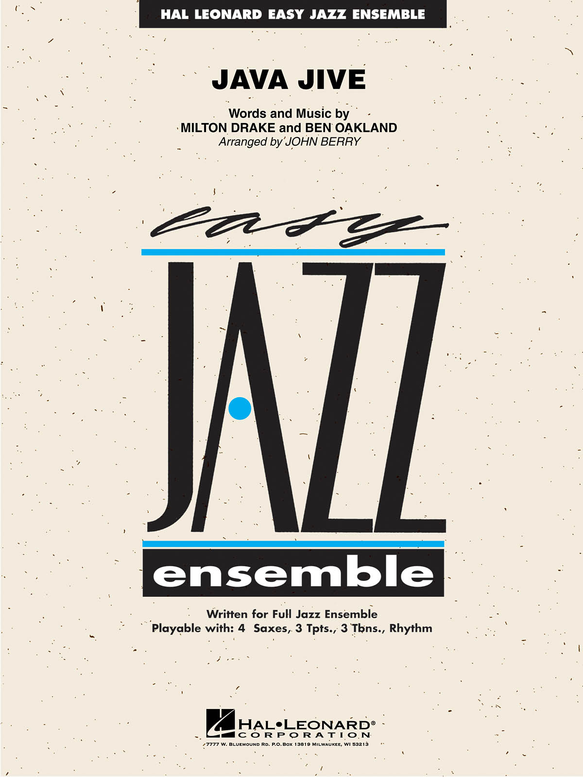 Java Jive: Jazz Ensemble: Score & Parts