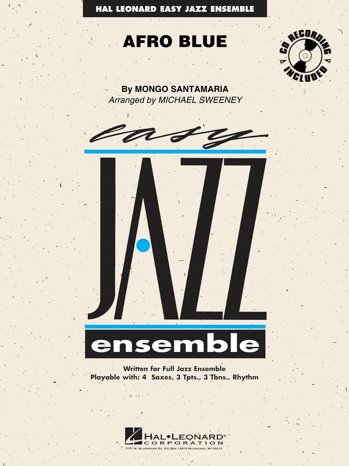 Mongo Santamaria: Afro Blue: Jazz Ensemble: Score